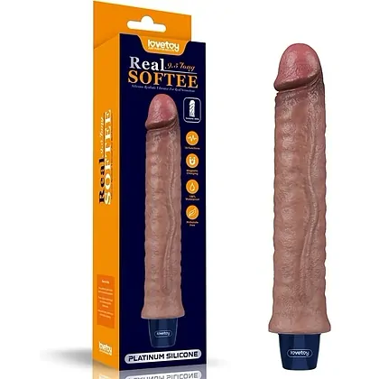 Lovetoy Real Softee – Vibrator Realist 24,5 cm, 10 Moduri