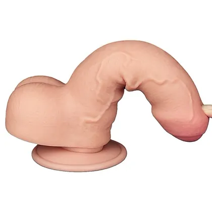 LoveToy Sliding Skin 18,3 cm — Realist, Ventuză Detașabilă