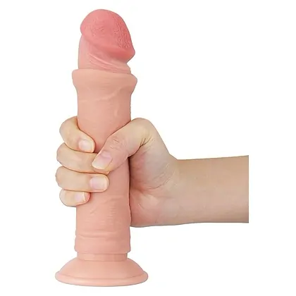 LoveToy Sliding Skin 20 cm — Dildo Realist cu Ventuză