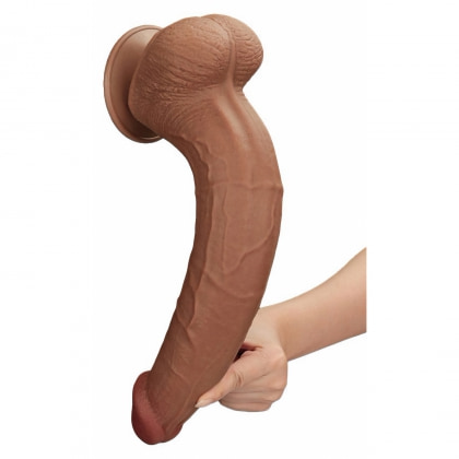 LoveToy Sliding Skin – Dildo Realist 34 cm