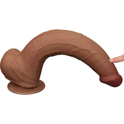 LoveToy Sliding Skin – Dildo Realist 34 cm