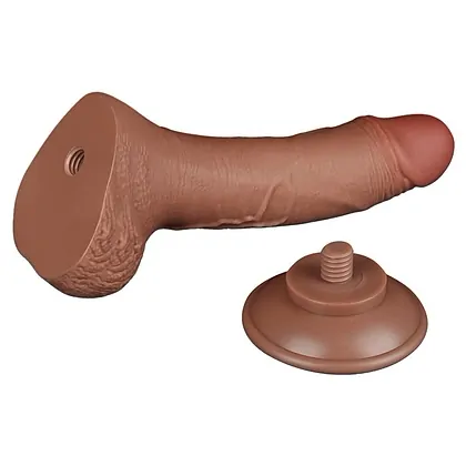 LoveToy Sliding Skin Dildo 19.5 cm, Maro Realist