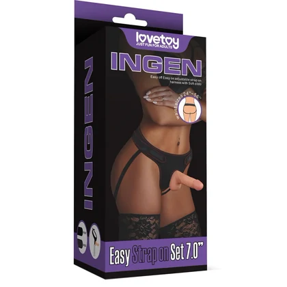 Lovetoy Soft Strap On Curea Reglabilă Fixare Stabilă