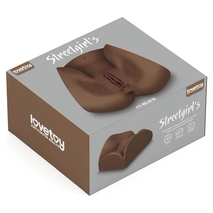 Lovetoy Streetgirls 2 Black, Masturbator TPE 19.5 cm Maro