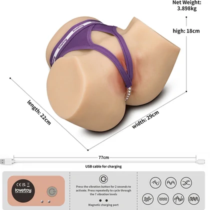 LoveToy Streetgirls Sensation Pulse Dual Motor Reîncărcabil