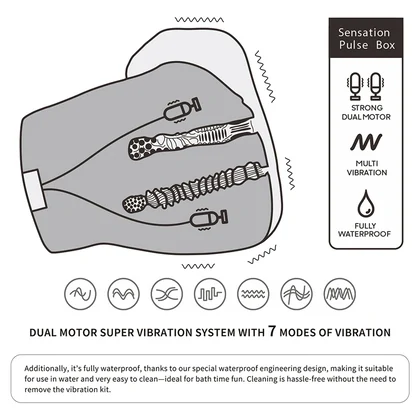 LoveToy Streetgirls Sensation Pulse Dual Motor Reîncărcabil