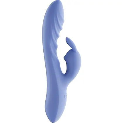 Lovetoy Swirl Vibrator Din silicon, 3+7, Reîncărcabil Mov