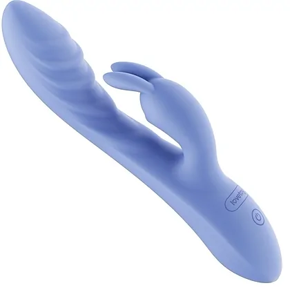 Lovetoy Swirl Vibrator Din silicon, 3+7, Reîncărcabil