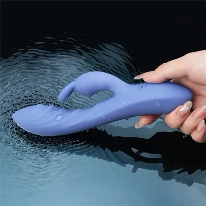 Lovetoy Swirl Vibrator Din silicon, 3+7, Reîncărcabil