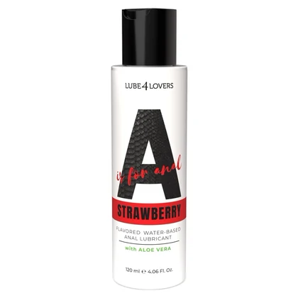 Lubrifiant Anal Căpșuni 120 ml Lube4lovers