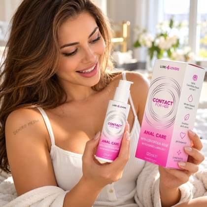Lubrifiant Anal Care cu Extract de Trandafir 120 ml
