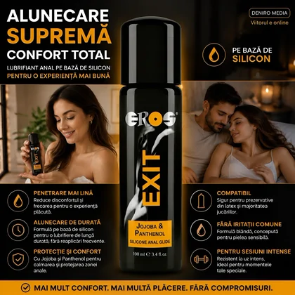 Lubrifiant Anal Eros Exit Jojoba And Panthenol 100ml
