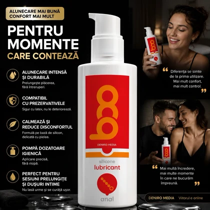 Lubrifiant Anal Pe Bază De Silicon Boo 50ml