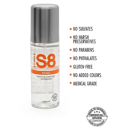 Lubrifiant Anal S8 WB Anal Lube 125ml