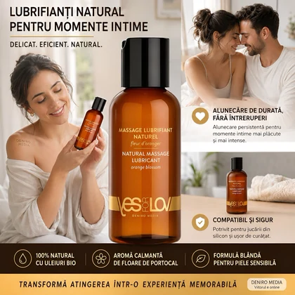 Lubrifiant De Masaj YESforLOV Organic 100ml