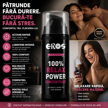 Lubrifiant Eros Relax Power Concentrate 30ml