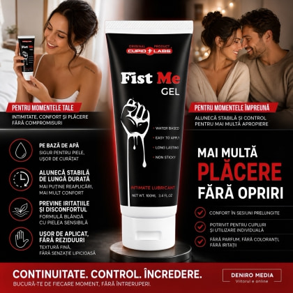 Lubrifiant Cupid Labs Fist Me Gel pentru Sex 220 ml
