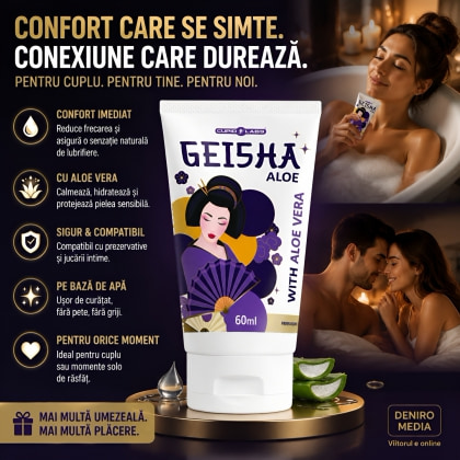 Lubrifiant Cupid Labs Geisha Aloe Hidratant 60 ml