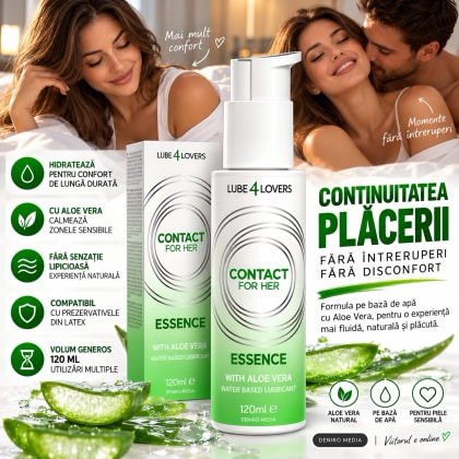 Lubrifiant Intim Essence pentru Piele Sensibilă 120 ml