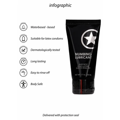 Lubrifiant Numbing Efect Amorțire 50ml