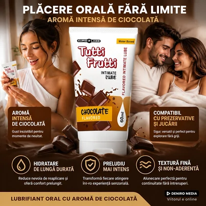 Lubrifiant Oral Chocolate 60ml