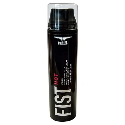 Lubrifiant pe bază de apă Mister B FIST Hot 200 ml