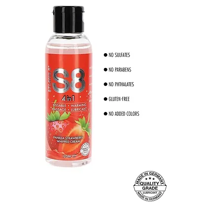 Lubrifiant S8 4-in-1 Dessert Vanilie 125ml