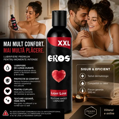 Lubrifiant Siliconic Eros XXL Light Love 300ml