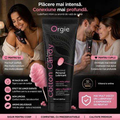 Lubrifiant Tube Cotton Candy 100 ml