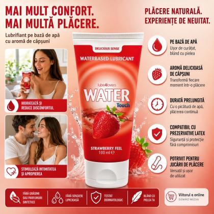 Lubrifiant Water Touch Căpșuni pentru Masaj 100 ml