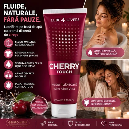 Lubrifiant Water Touch Cireșe 100ml