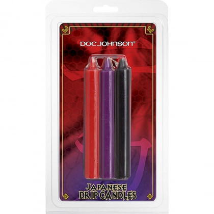 Lumânări Japanese Drip Candles pentru Jocuri Senzuale 3buc