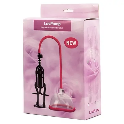 LuvPump II Realov - Pompă De Vid Discretă Pentru Zona Intimă Roșu