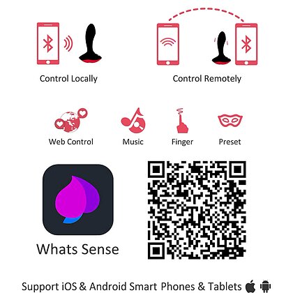 Vibrator Prostatic Solstice cu Control Prin Aplicație Negru