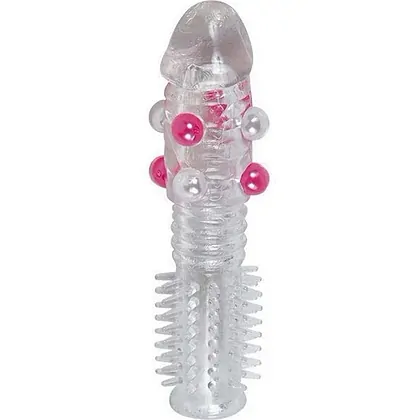 Manșon Elementul Surpriză din Silicon Elastic Transparent