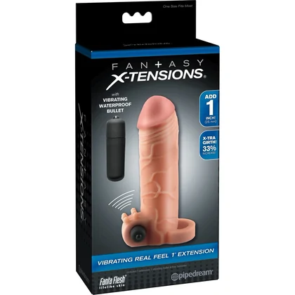 Manșon FX Vibrating Real Feel