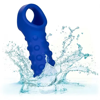 Manșon Penis Beaded Extension Albastru