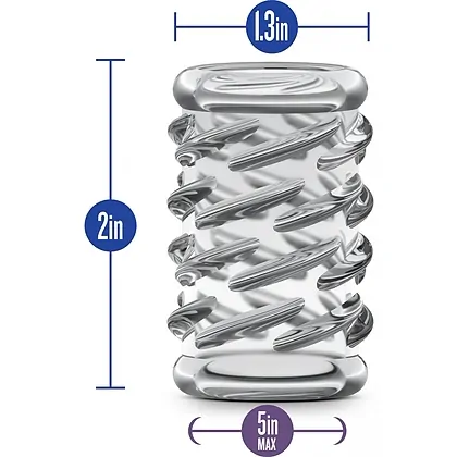 Manșon Pentru Penis Stay Hard Blush Transparent