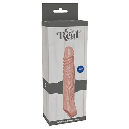 Manșon ToyJoy Get Real L — 19 cm