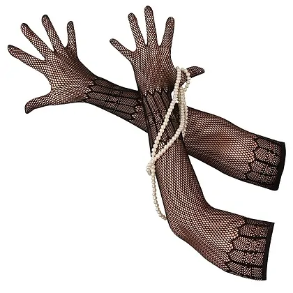 Mănuși Net Gloves Negru