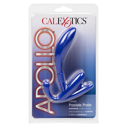 Masator Prostată Apollo Curved Albastru