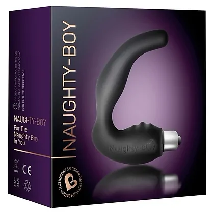 Masator Prostată Naughty Boy Negru