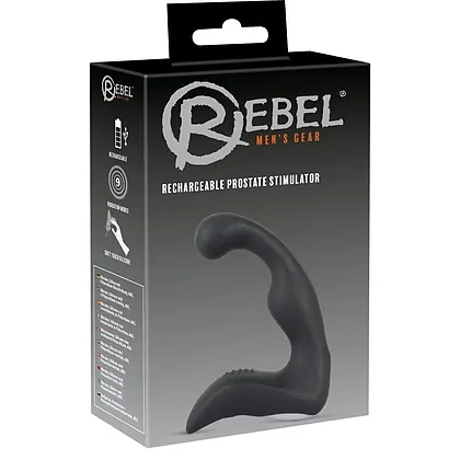Masator Prostată Rebel Reîncărcabil Negru