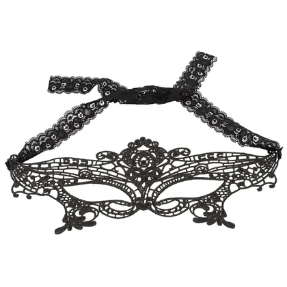Mască Cottelli Collection Brodată Negru