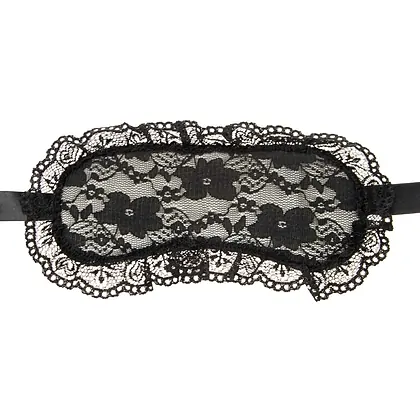 Mască Din Dantelă Leg Avenue Negru