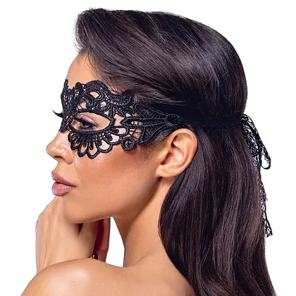 Mască Elegantă Cottelli Negru XS-L