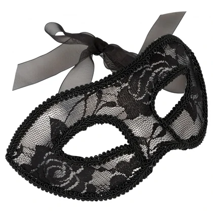 Mască Elegantă Cottelli Collection Negru