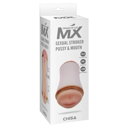 Masturbator 2în1 Chisa Novelties Vaginal și Oral Realist