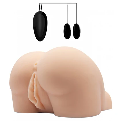 Masturbator Crazy Realistic cu Două Orificii și Vibrații