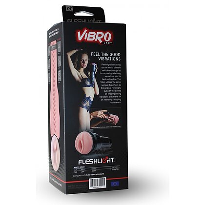 Masturbator Cu Vibrații Fleshlight Vibro Roz